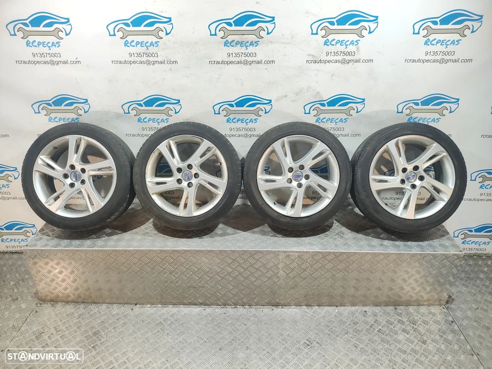Conjunto Jantes 17 Originais Volvo V50 7J ET52 5x108 - 7