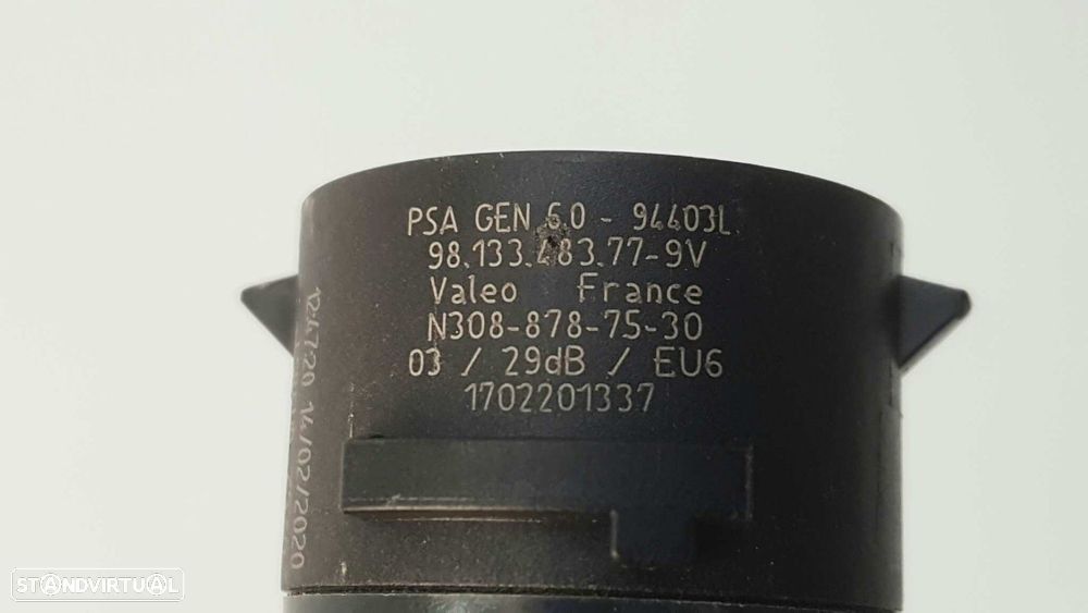 SENSOR DE ESTACIONAMENTO PEUGEOT 208 (P21E) 208 II (UJ) ALLURE - 4