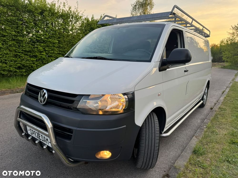 Volkswagen TRANSPORTER L2H1 LIFT Długi Klima Duże Radio Tempomat Furgon 3os. Rury - 37