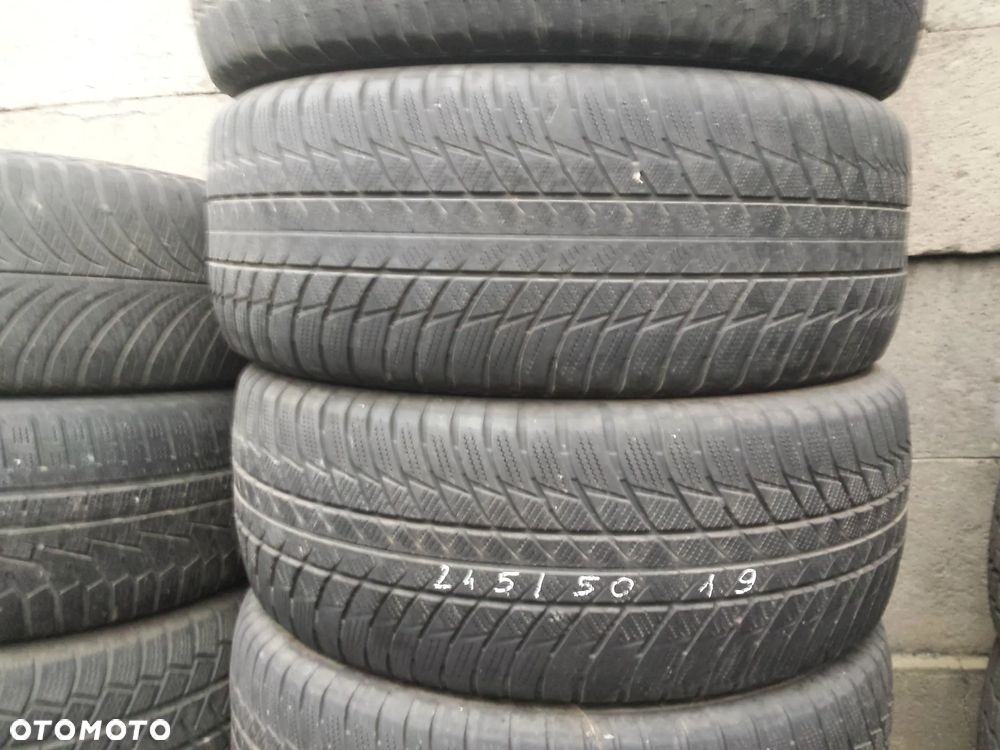 19” - BRIDGESTONE - 245/50 r19 cali - ZIMOWE Opony - stan BDB - GWARANCJA ! + Możliwy MONTAŻ !! aa - 7