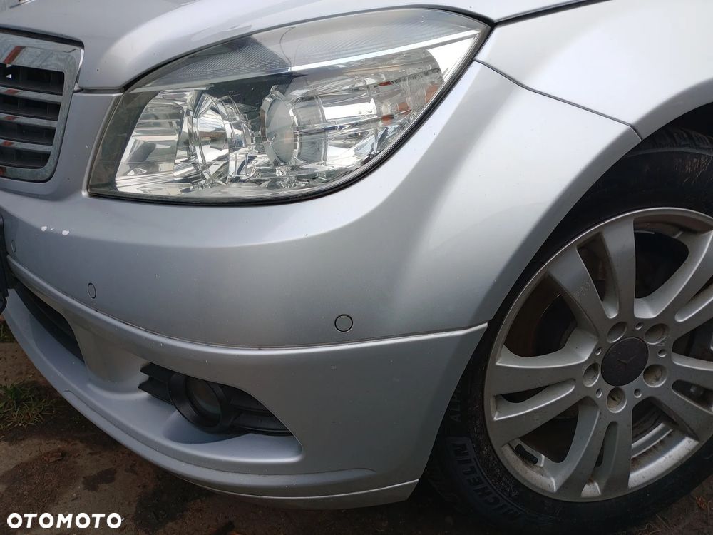 Zderzak przód/tył PDC kompletny W204 C775 C klasa Mercedes, Maska, błotnik, lampy, pas - 3