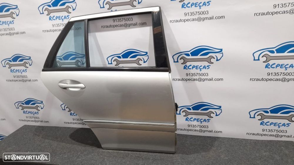 PORTA TRASEIRA TRÁS DIREITA MERCEDES BENZ CLASS C W203 STATION WAGON FECHO ELEVADOR MOTOR PUXADOR VIDRO - 2