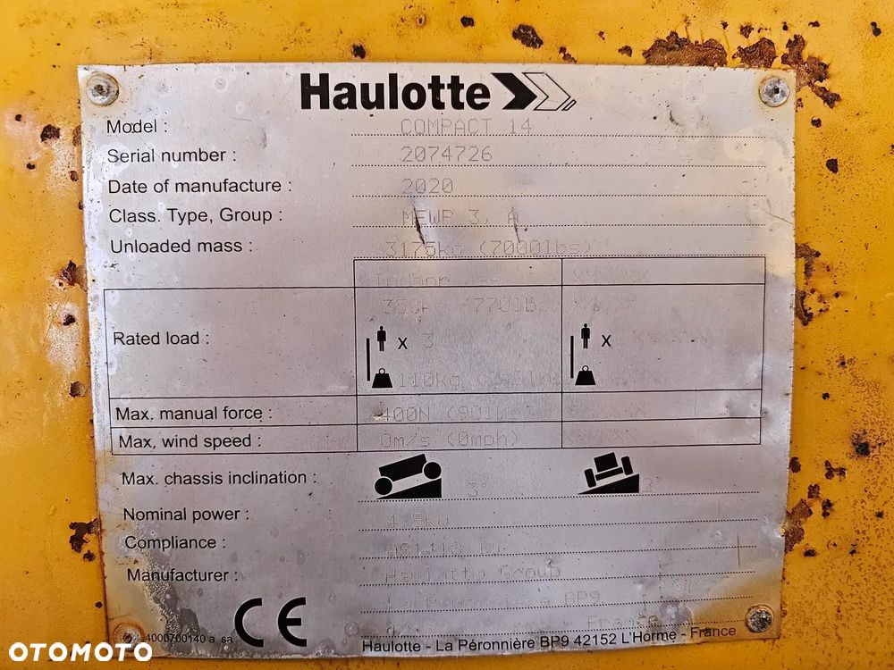 Haulotte Compact14 - 13