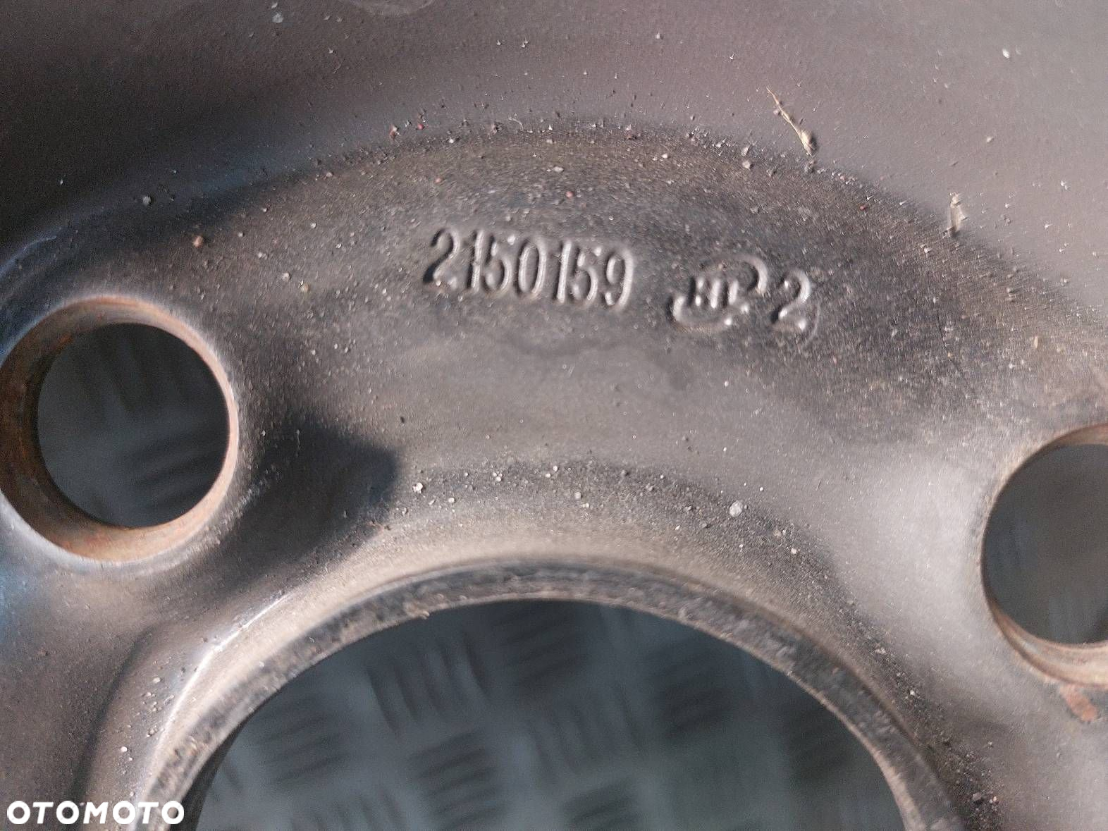 KOŁO ZAPASOWE ZAPAS  OPEL MERIVA A 2150159 4x100 185/60R15 UNIROYAL - 2