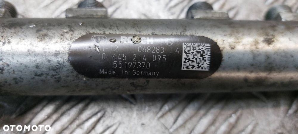 LISTWA WTRYSKOWA + CZUJNIK ASTRA H 1.9 CDTI 100KM Z19DTL 0281002704 - 3