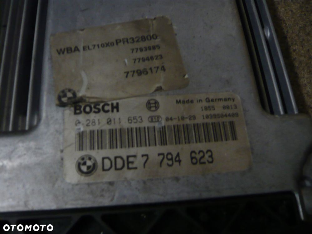 komputer sterownik silnika 0281011653 bmw serii 3 e46 - 2