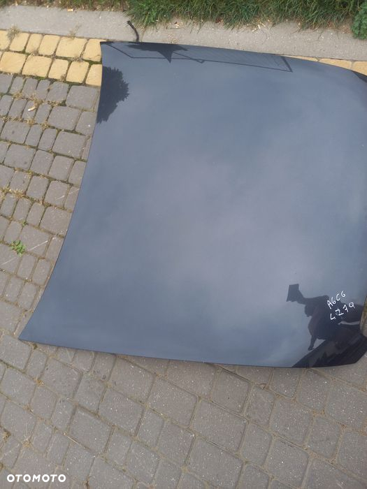 Maska przednia audi a6 c6 lakier lz7q bez uszkodzeń w kolor - 3