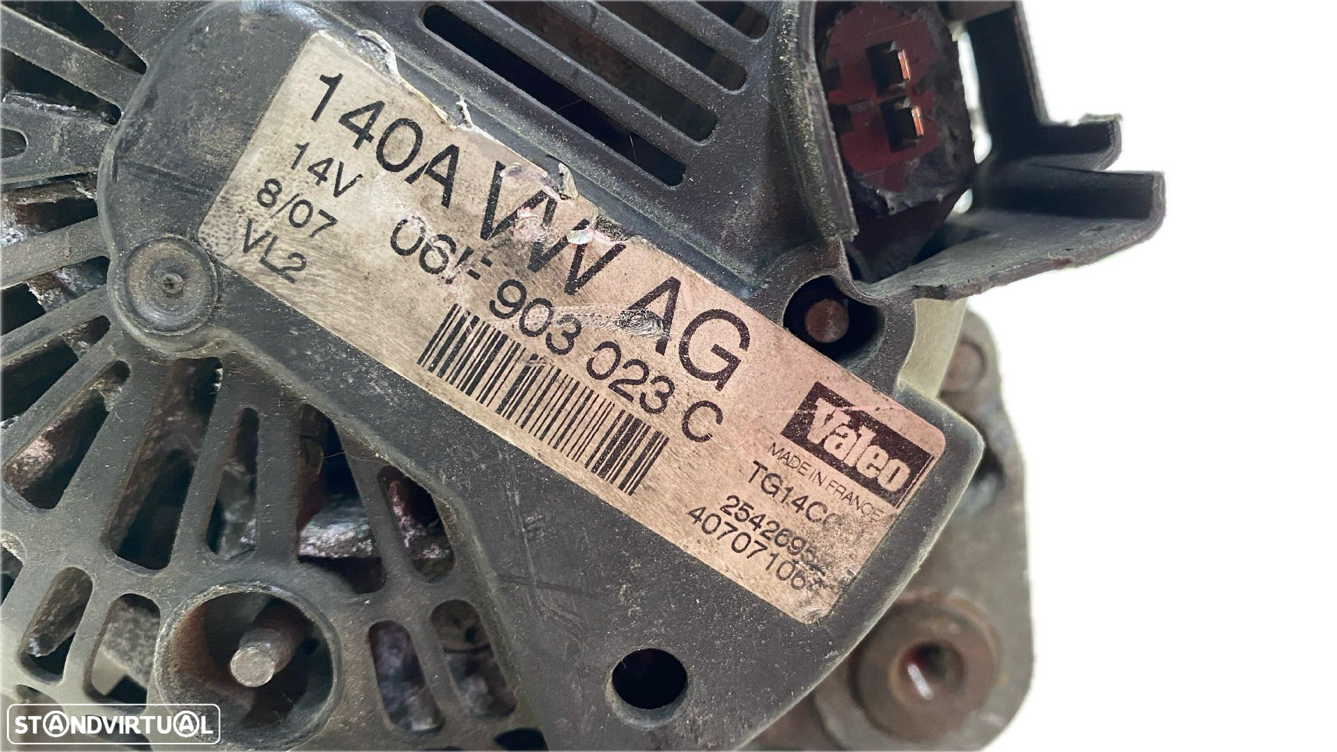 Alternador Volkswagen Touran (1T1, 1T2) - 3