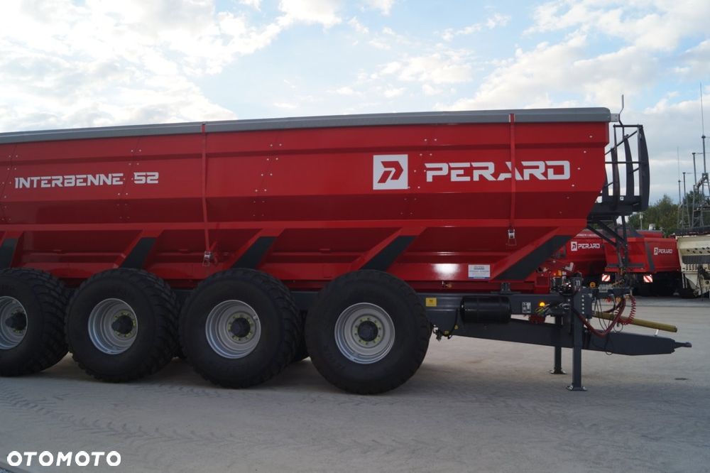 Perard Wóz Przeładowczy INTERBENNE 52 – 52 000 L – QUADREM – ZAWIESZENIE HYDRAULICZNE – 4 OSIE - 8