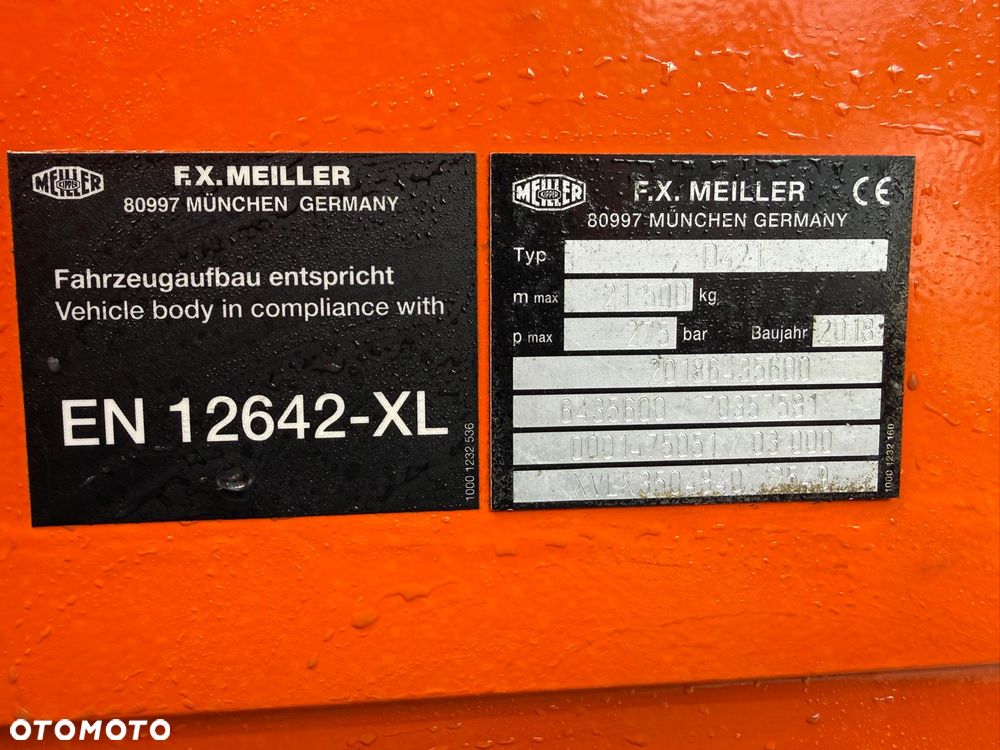 Mercedes-Benz 3551 AROCS wywrotka 3-str. MEILLER, BORDMATIC, MANUAL, 245 t.km.! - 16