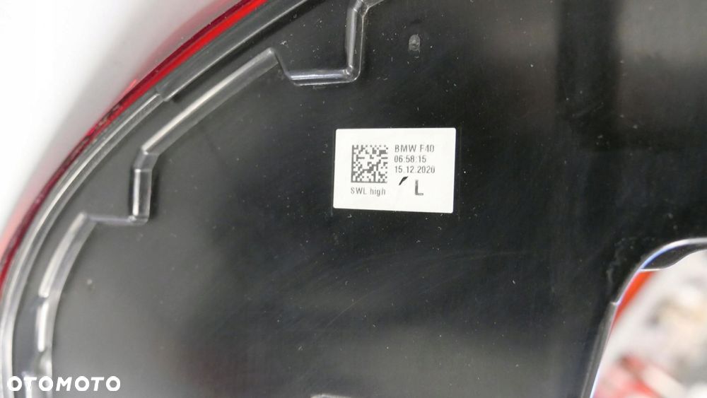 bmw f40 lampa lewy tył lewa tylna w błotnik 7450643 - 6