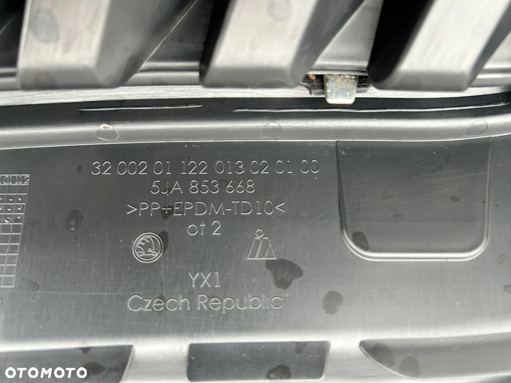 SKODA RAPID 5JA GRILL ATRAPA CHROM 5JA853668 - 6