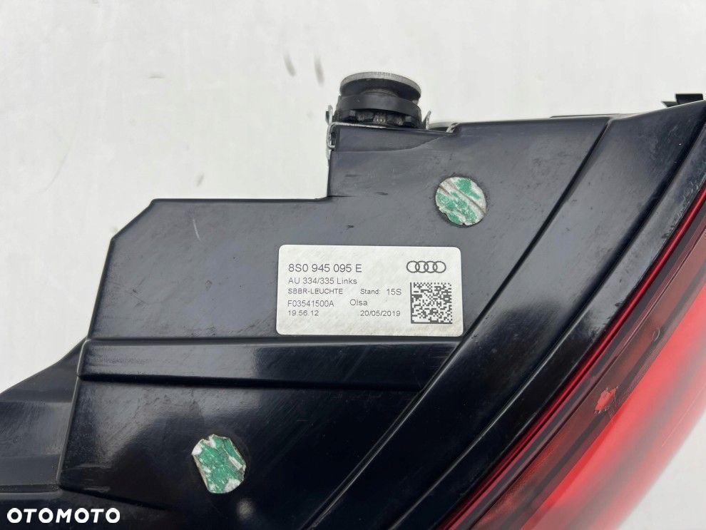 AUDI TT 8S LAMPA LED LEWA TYLNA LAMPA ORYGINAŁ 8S0945095E - 5