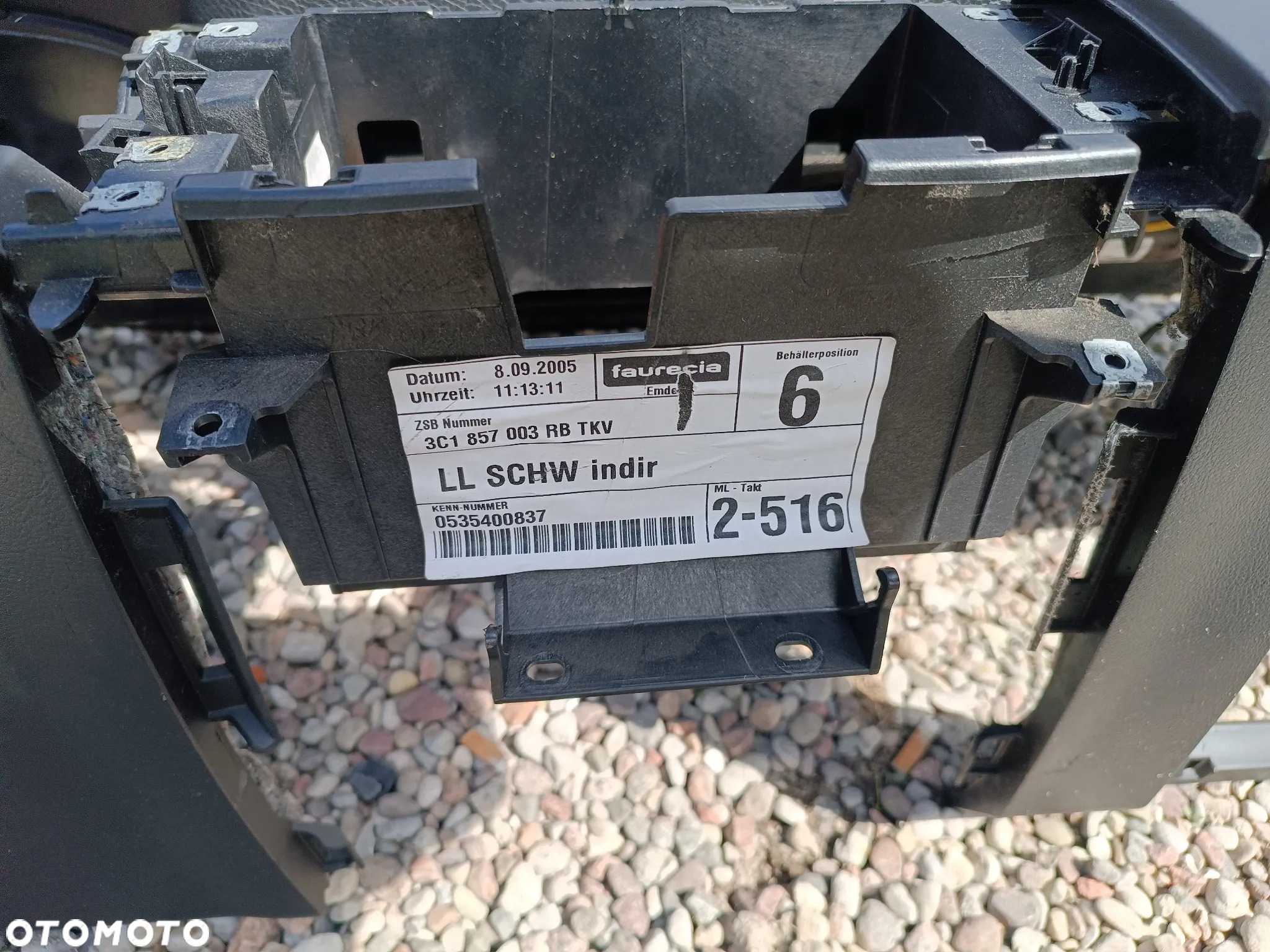 vw passat b6 konsola deska rozdzielcza oryginał europa - 4
