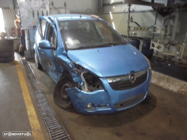 Carro MOT: K10B OPEL AGILA 2008 1.0 65CV 5P AZUL GASOLINA - 4
