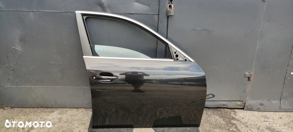 Drzwi przednie prawe przód prawy BMW e60 e61 schwarz 2 668/9