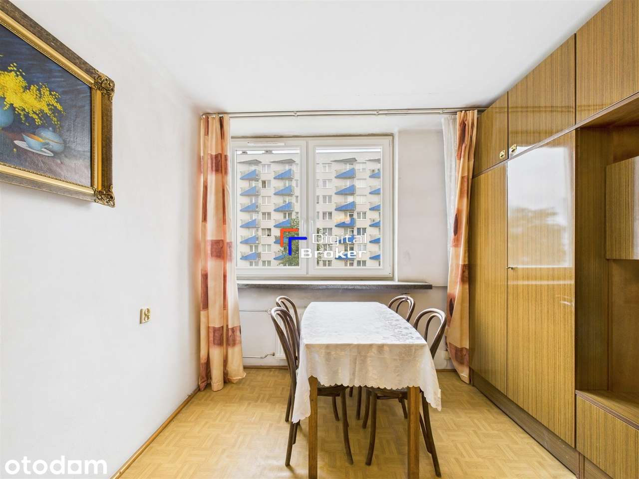 2 Pok| Balkon | Centrum | niebieskie bloki