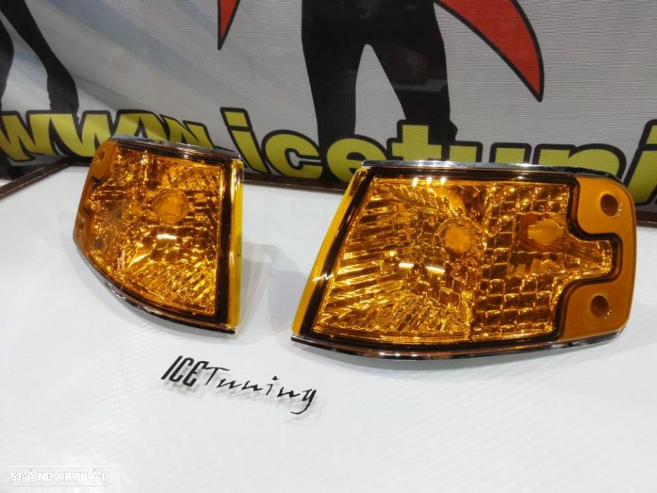 Farolins / farois / Pisca frontal Honda CRX 88-89 Laranja C/2 anos de garantia - 5