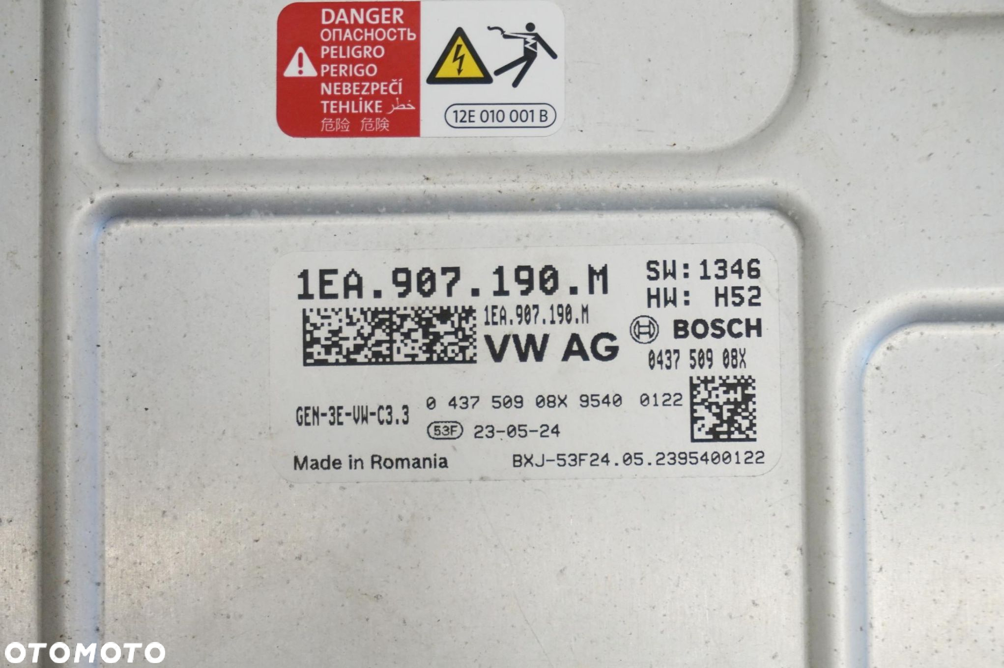 FALOWNIK PRZETWORNICA VW ID7 ID.7 1EA907190M 1EA907190 - 3
