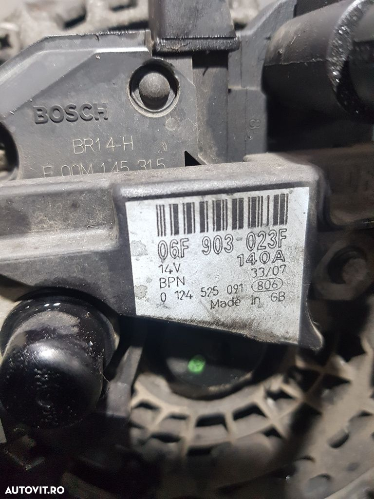 Alternator Mitsubishi Outlander 2.0 D 2007 - 2012 140CP 1968CC BSY (633) Diesel ... - 4