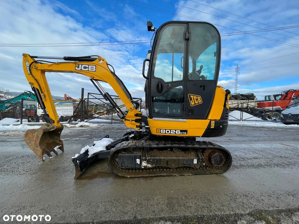 JCB 8026 CTS* MINIKOPARKA JCB 8026 CTS** NISKI PRZEBIEG** PIERWSZY WŁAŚCICIEL** 1 900 MTH** FINANSOWANIE** LEASING* ZAMIANA* SKUP* - 2
