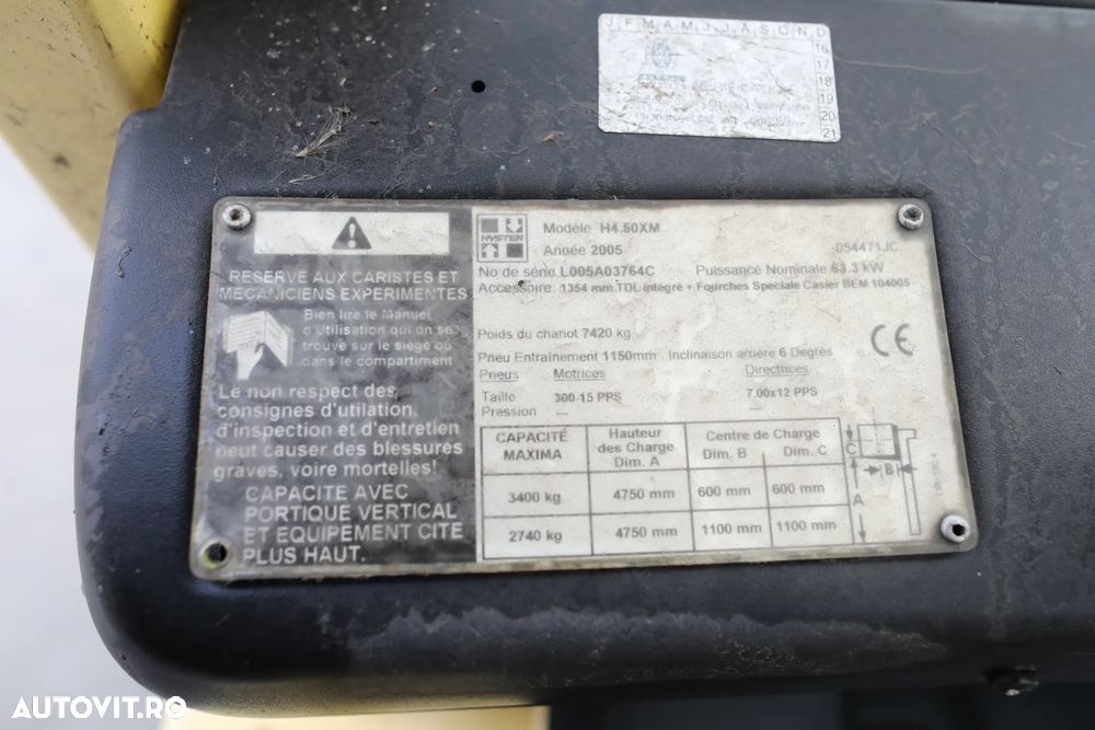 Hyster H4.50XM - 15
