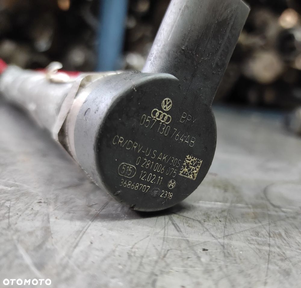 AUDI SKODA VW SEAT 2.0 TDI CBA CBB CBD CFF CGL CJC CAH CAG Listwa Wtryskowa RAIL SZYNA Czujniki Zawór 057130764AB - 3