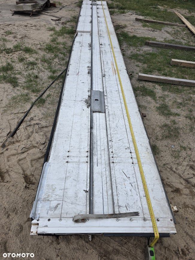 BURTY ALUMINIOWE NIEMIECKIE dł. 7,6 m wys.0,85 m NADSTAWKI - 5