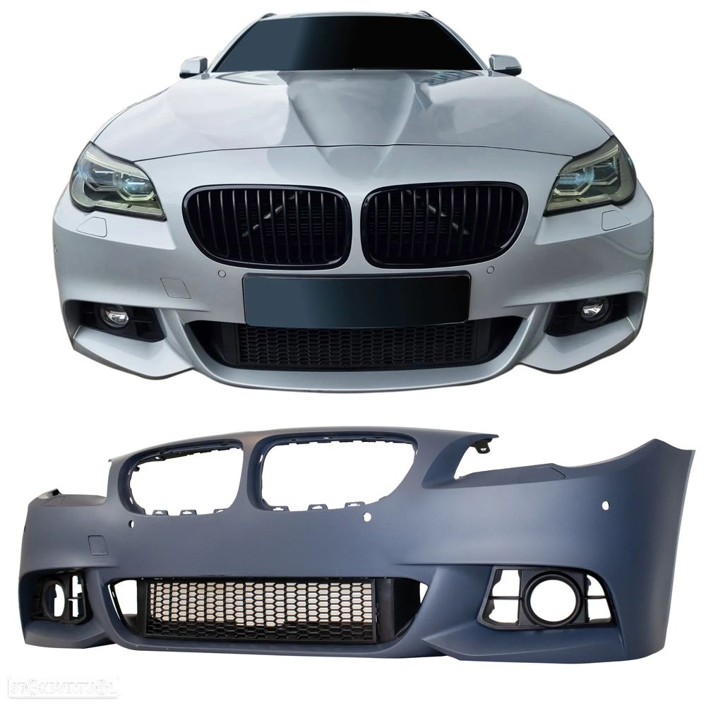 Kit completo BMW serie 5 F10 LCI 2013-2017 pack M Para-choques Frontal + traseiro + embaladeiras - 2