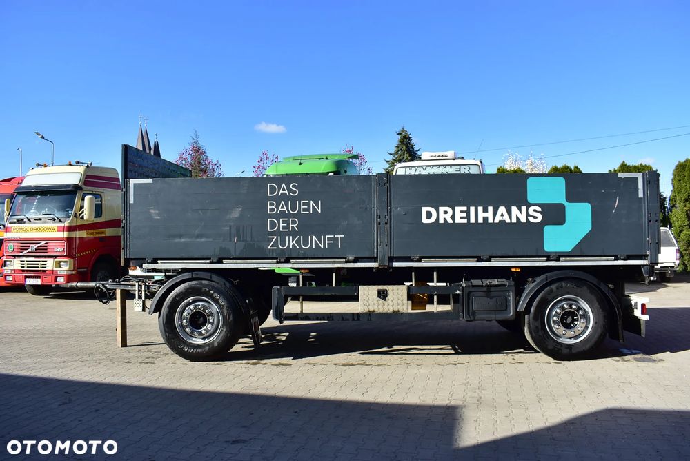 Schwarzmuller Przyczepa budowlana / Osie Mercedes/ Ocynkowana/ Mocna/ Sprowadzona ! - 7