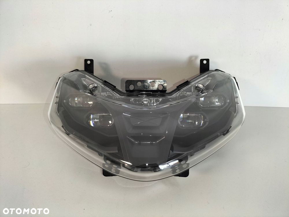 lampa przednia reflektor motor bmw ce 04 ce04 full led black - 1