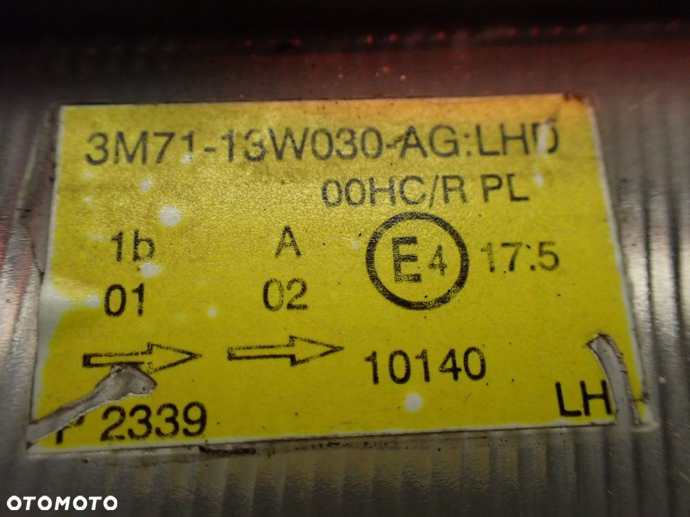 LAMPA LEWA PRZEDNIA MAZDA 2 1.4 - 5
