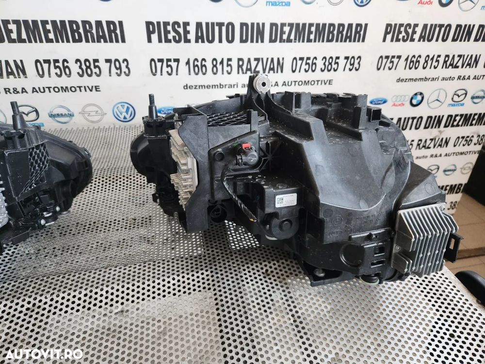 Faruri Far Stanga Dreapta Full LED Bmw G42 G87 Complete Volan Stanga Model SHADOW Impecabile Cod - 12