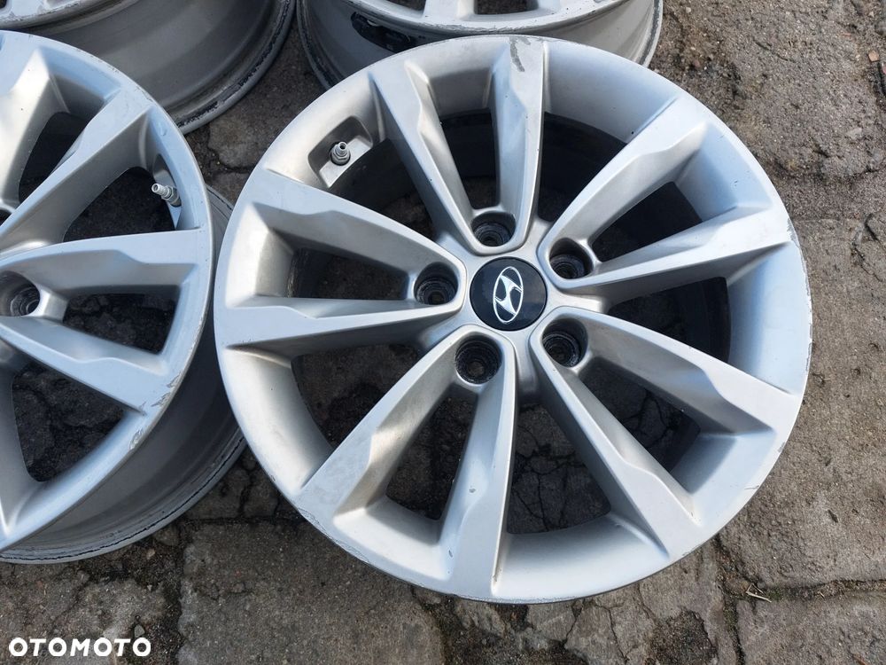 HYUNDAI I40 FELGI ALUMINIOWE R16 7J ET40 5X114.3 ORYGINAŁ PROSTE! - 5