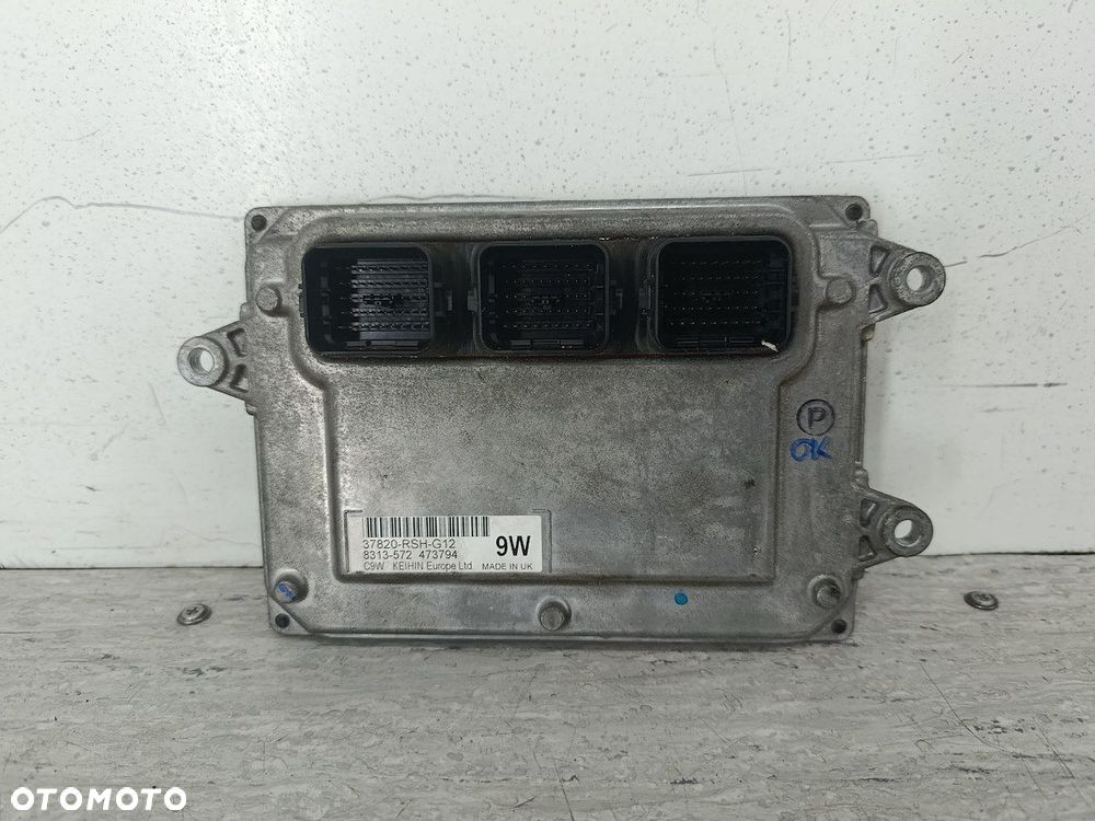 KOMPUTER, STEROWNIK HONDA CIVIC VIII 37820-RSH-G12 1.4 8V - 3