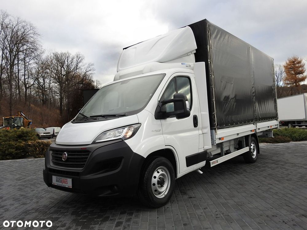 Fiat DUCATO PLANDEKA 10 PALET KLIMATYZACJA PNEUMATYKA  160KM - 20