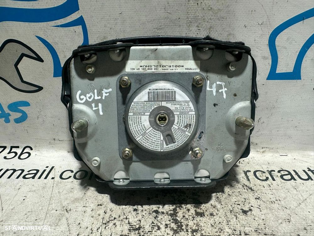 .Airbag Volante Guiador Original VW Volkswagen 3b0880201am 1997 - 2006 - 5