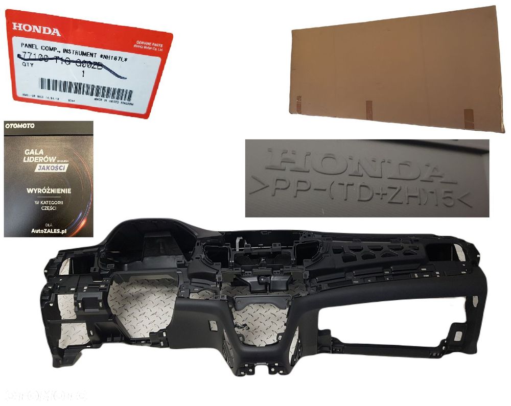 FARBYCZNIE NOWA ORYGINALNA KONSOLA DESKA KOKPIT HONDA CR-V 4 IV 12-18 77100T1GG00ZB - 1