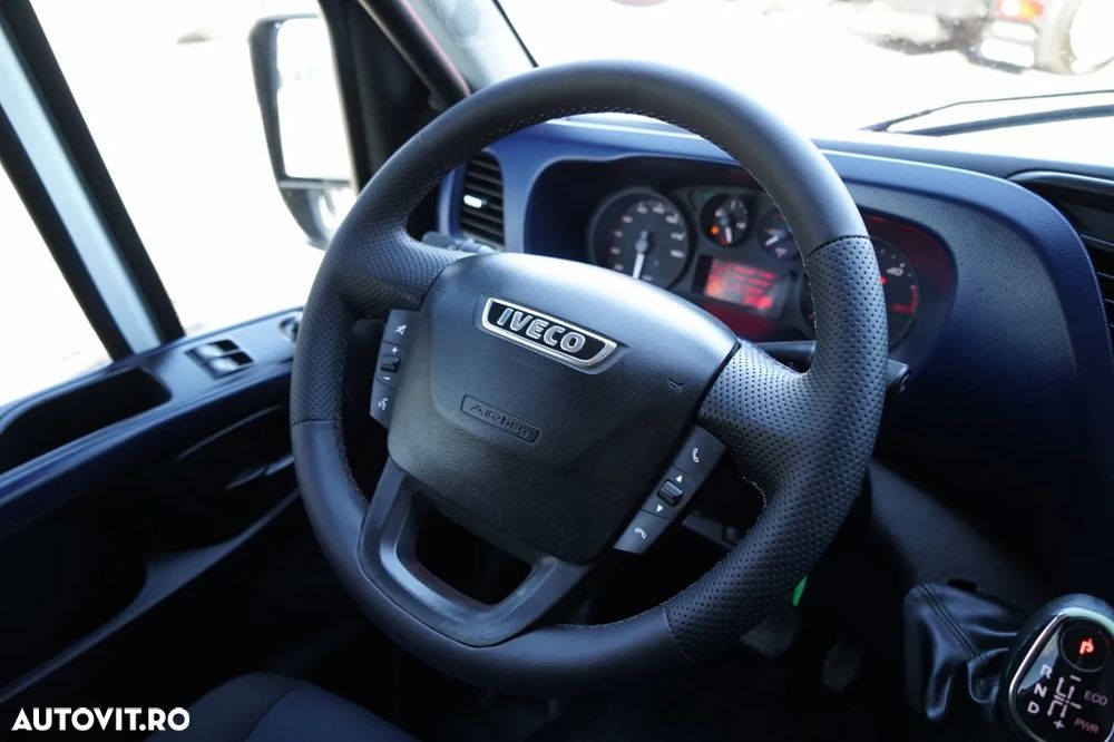Iveco DAILY 50-180 / CONTAINER 5.5 M / HI-MATIC / ELEVATOR 750 KG / DUBLU / CAMERĂ VEDERE SPATE / GVWR: 5.200 KG / 2019 / IMPORTAT - 23