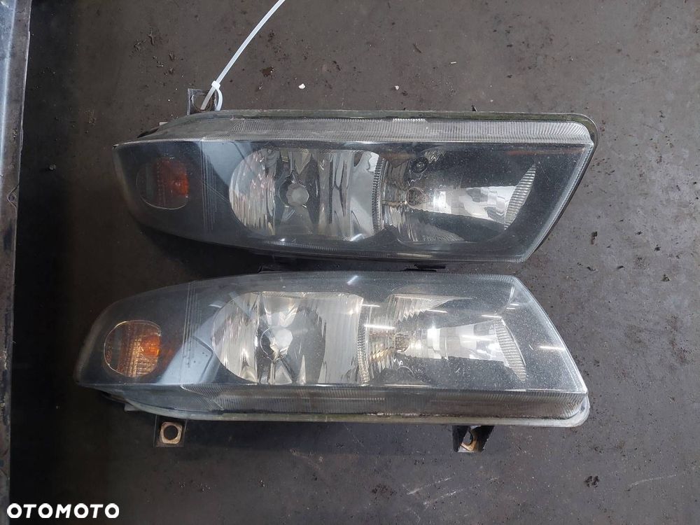 KOMPLETNY PRZÓD MASKA ZDERZAK LAMPY PAS PRZEDNI SEAT LEON I TOLEDO II LA7W - 2