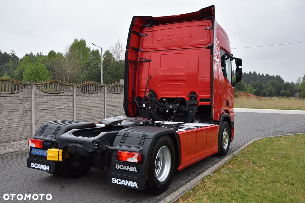Scania R 450 / HYDRAULIKA HYVA / CAŁA NA PODUSZKACH / I PARK-COOL / 2021 / FULL LED / STANDARD / Retarder / !! Jak nowa !! - 10