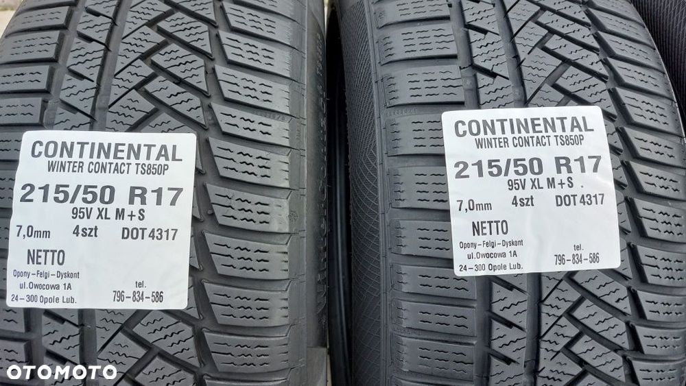 Opony Continental 215 50 R17 - 2