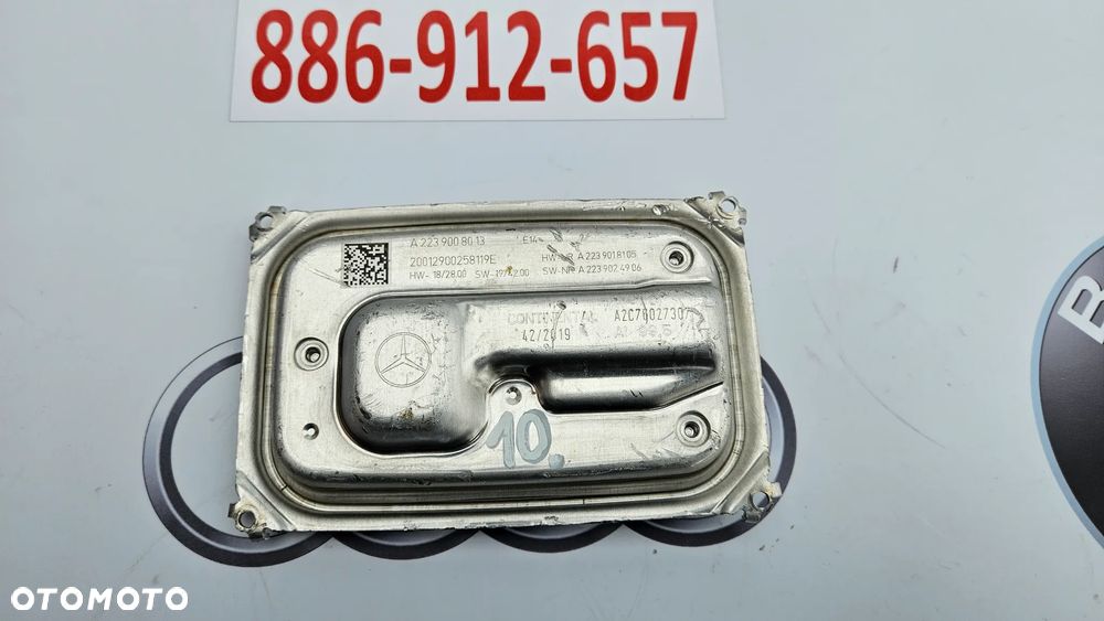MERCEDES S-KLASA W223 przetwornica LED Moduł A2239008013 - 1