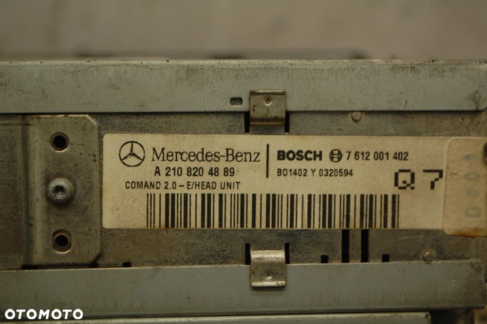 RADIO FABRYCZNE RADIOOTWARZACZ CD A2108204889 MERCEDES CLK W208 ML W163 - 4
