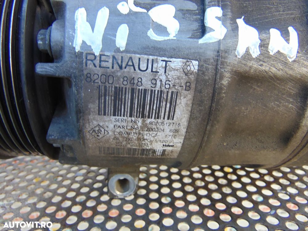 Compresor clima Renault Master 2.3 Opel Movano Nissan nv400 cod 8200848916 euro 5 euro 6 - 3