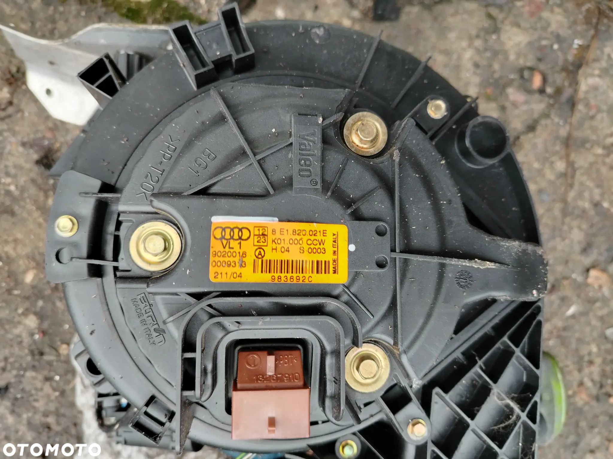 A4 S4 B6 B7 SEAT EXEO DMUCHAWA WENTYLATOR NAWIEWU 8E1820021B 8E1820021E - 1