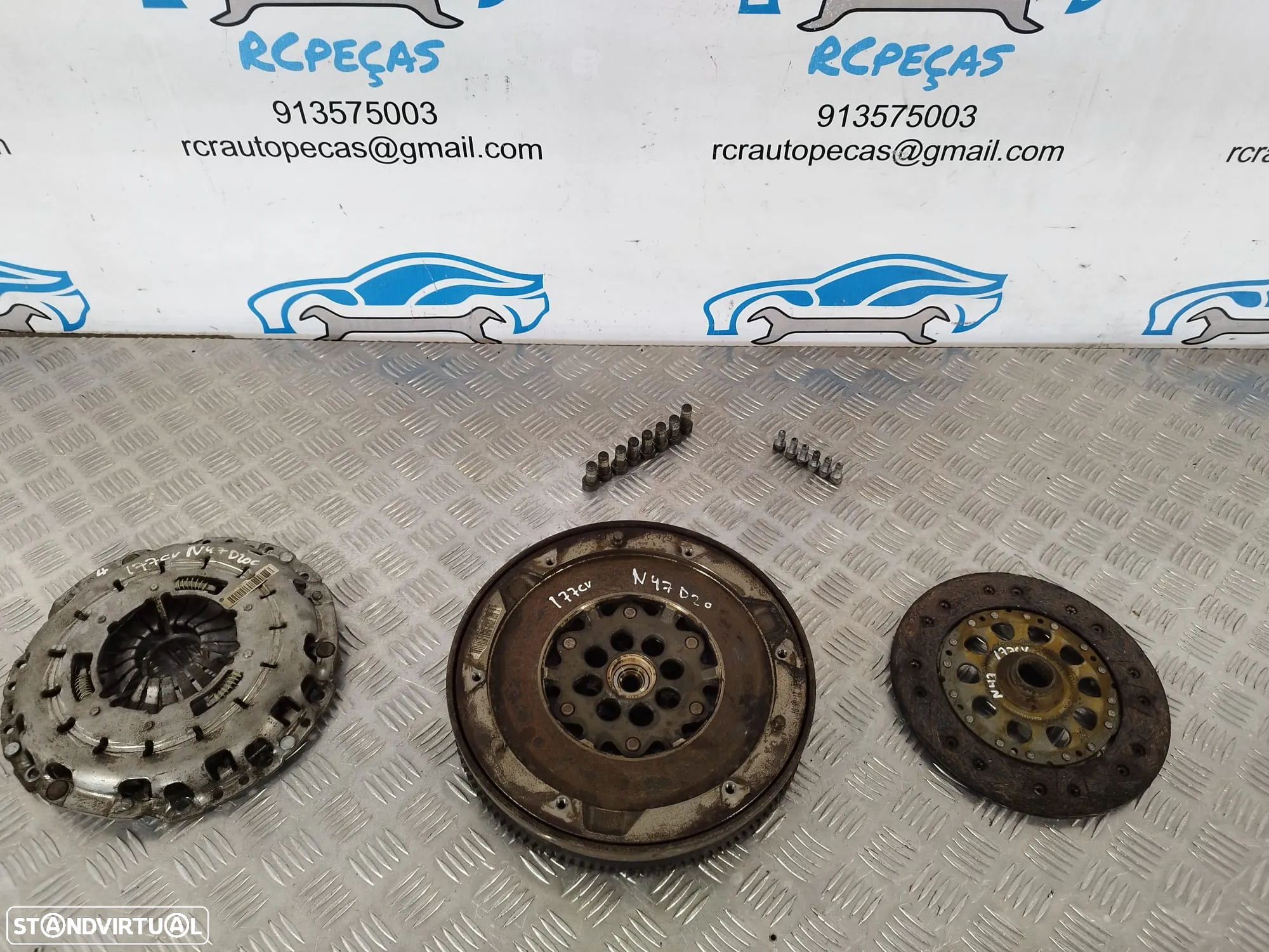 EMBRAIAGEM BIMASSA BMW SERIE 3 E91 TOURING 320D 16V 177CV N47D20C 21207637279 7637279 3230787 SERIE 3 E90 E92 COUPE E93 CABRIO SERIE 1 E81 E82 COUPE E87 E88 CABRIO X1 E84 X3 E83 - 2