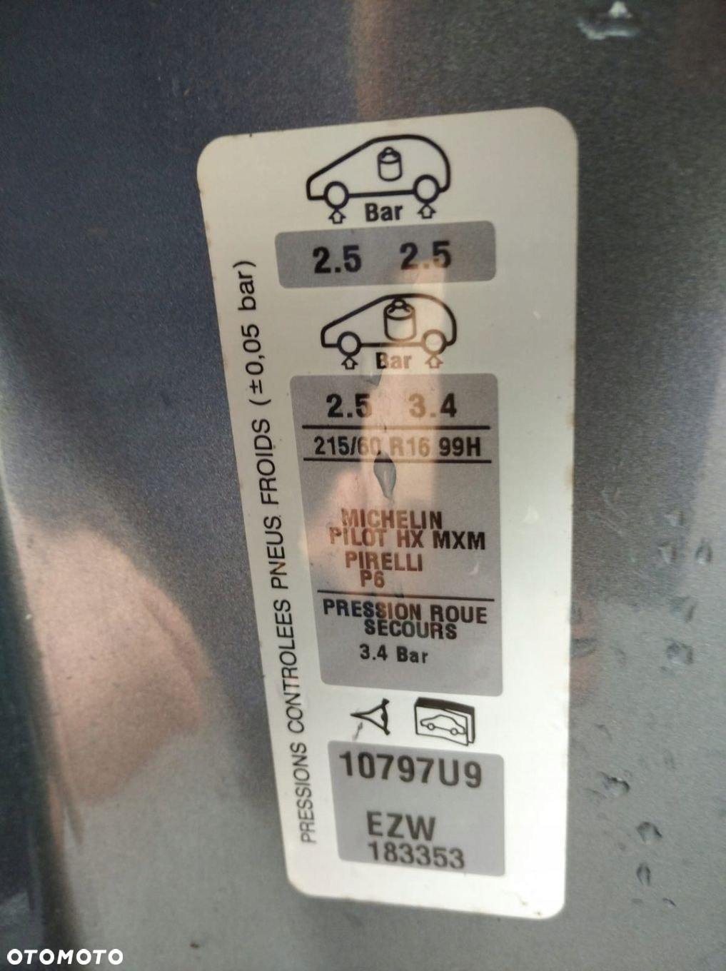 PEUGEOT 807 02- CITROEN C8 SZYBA KAROSERYJNA PRAWA TYŁ TYLNA 2006 ROK - 10