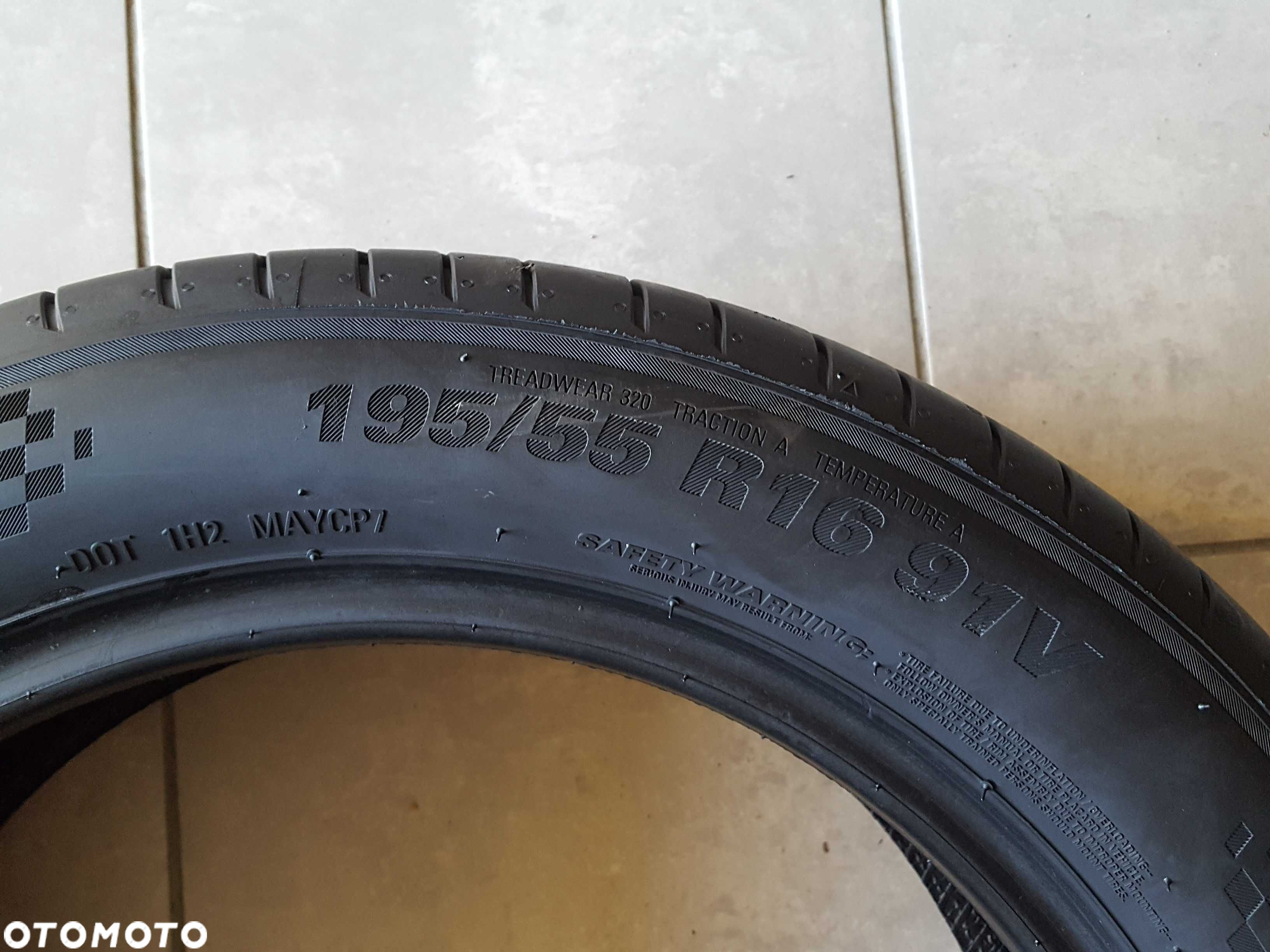 opony letnie 195/55/16 Kumho Yokohama jak Nowe cena za komplet ! - 7