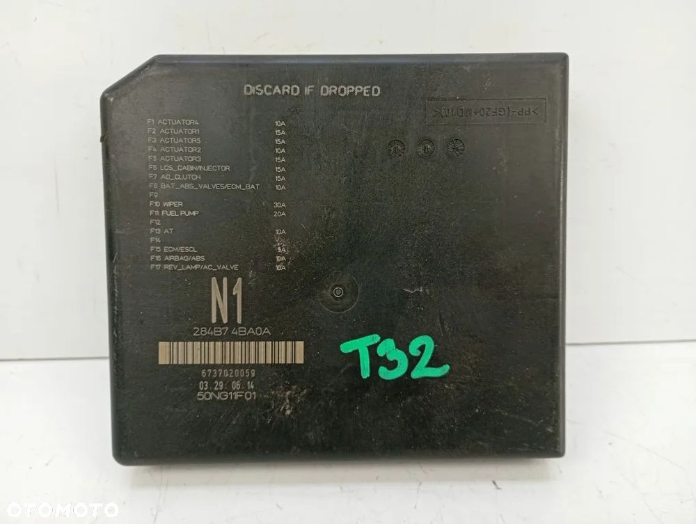 Moduł BSI Skrzynka Bezpieczników Nissan X-Trail T32 Qashqai J11 Lift 284B74BA0A - 1